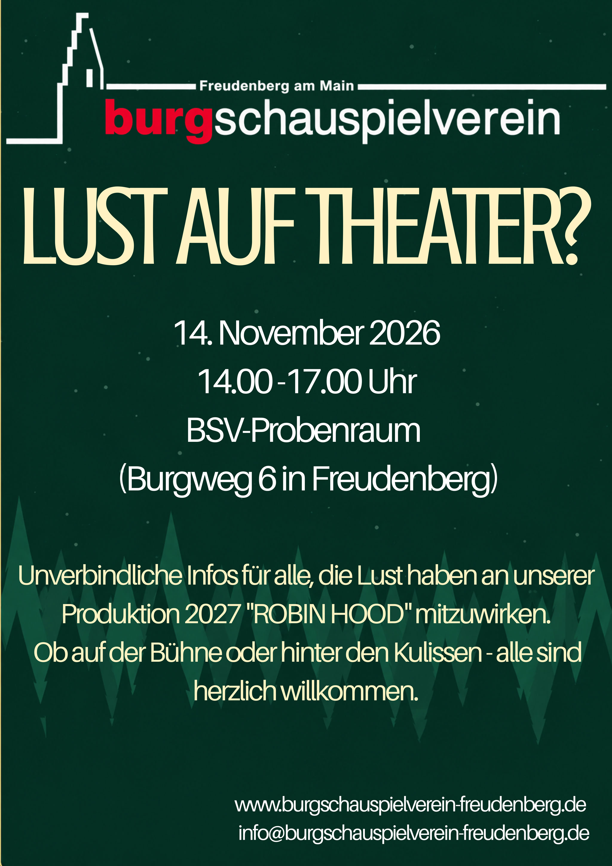 Lust auf Theater