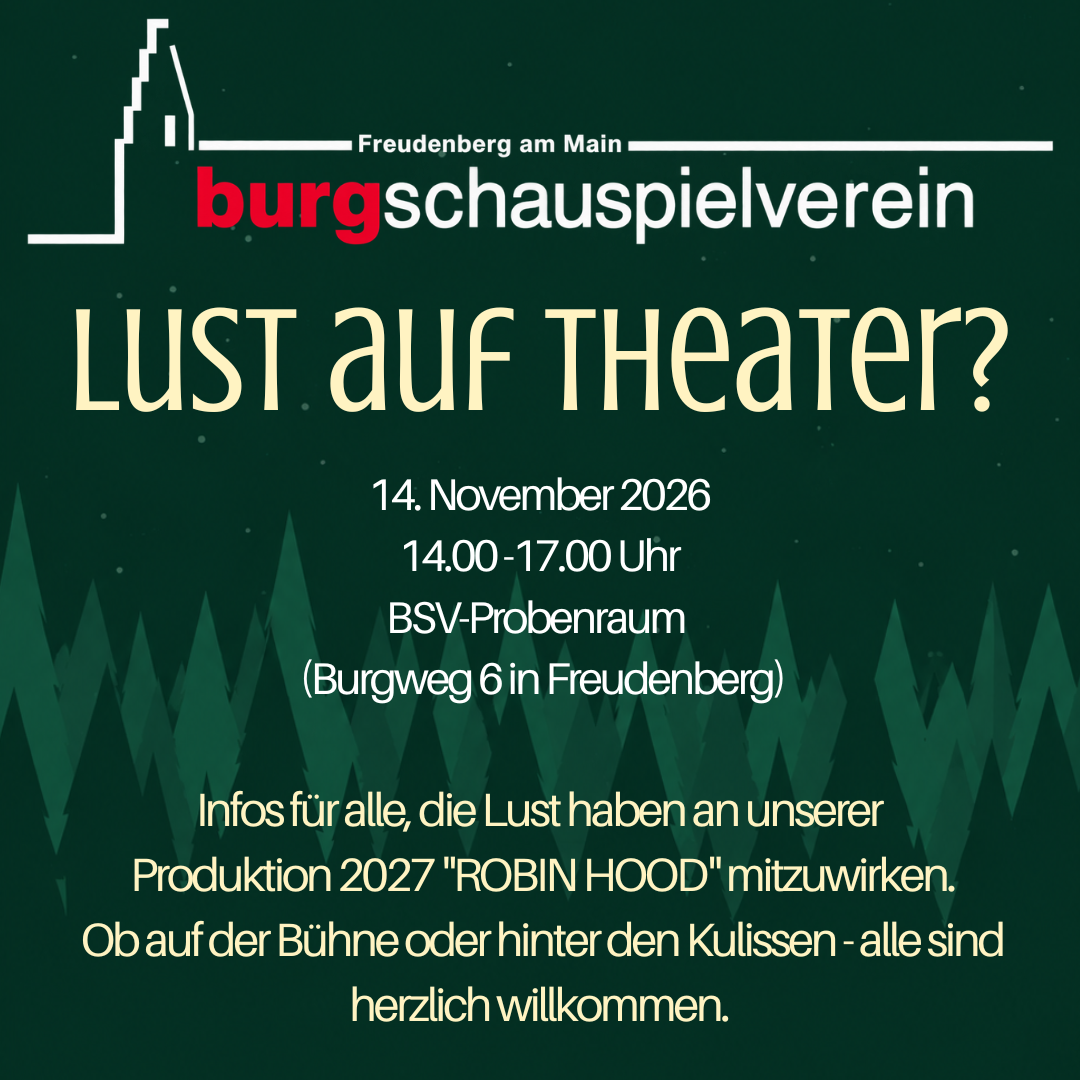 Lust auf Theater